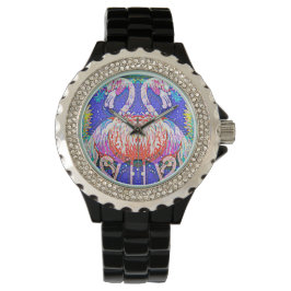 Flamingo Lovers Watch Armbanduhr