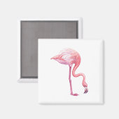 Flamingo Magnet (Vorderseite/Rückseite)