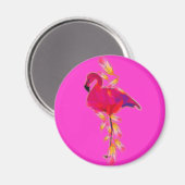 Flamingo Magnet (Vorderseite/Rückseite)