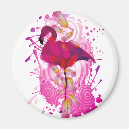 Flamingo Magnet (Vorne)