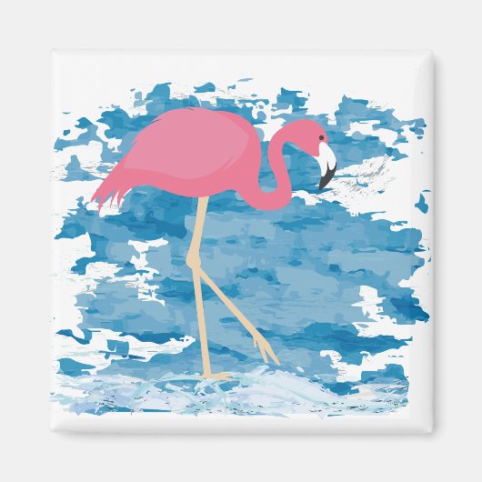 Flamingo Magnet (Vorne)