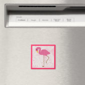 Flamingo-Magnet Magnet (In Situ (Geschirrspüler))