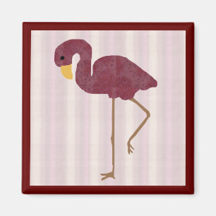 Flamingo-Magnet Magnet