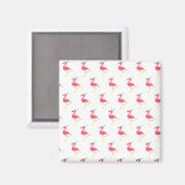 Flamingo Magnets Magnet (Vorderseite/Rückseite)