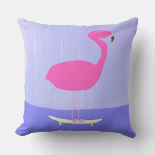 Flamingo Malkunst Kissen