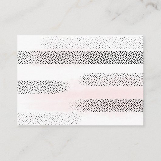 Flamingo Mama bringen Bücher für Kinder Begleitkarte (Rückseite)