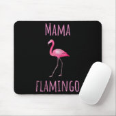 Flamingo Mama Tropenvogel Sommer Tier Zoo Mousepad (Mit Mouse)