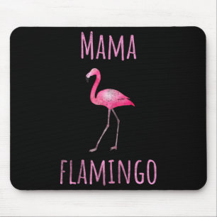 Flamingo Mama Tropenvogel Sommer Tier Zoo Mousepad