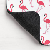 Flamingo-Manie Mousepad (Ecke)