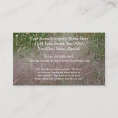 Flamingo Marsh Grass an der Shore Business Card Visitenkarte (Vorderseite)