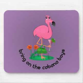 Flamingo-Mausunterlage Mousepad