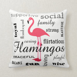 Flamingo Meaning Kissen