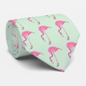 Flamingo mens Krawatte (Gerollt)