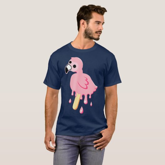 Flamingo Merch mrflimflam Bird Popsicle T-Shirt (Vorne ganz)