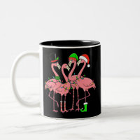 Flamingo Merry Christmas Funny Flamingo Lover Gesc
