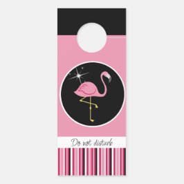Flamingo Message Door Hanger Türanhänger