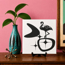 Flamingo MidCentury Moderne Atomic Retro Formen