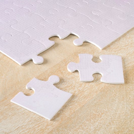 Flamingo mit Cocktail Puzzle (Seite)