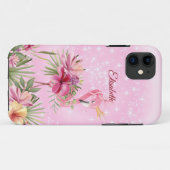 Flamingo mit Golden Crown Case-Mate iPhone Fall Hülle (Rückseite (Horizontal))
