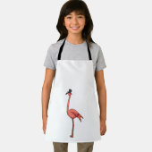 Flamingo mit Hat Schürze (Insitu)