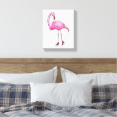 Flamingo mit hohen Absätzen Leinwanddruck (Insitu (Schlafzimmer))
