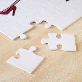 Flamingo mit hohen Absätzen Puzzle (Seite)