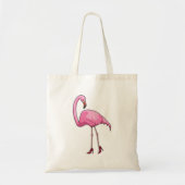 Flamingo mit hohen Absätzen Tragetasche (Vorne)