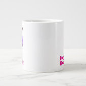 Flamingo mit innerer Tube Jumbo-Tasse (Vorderseite)