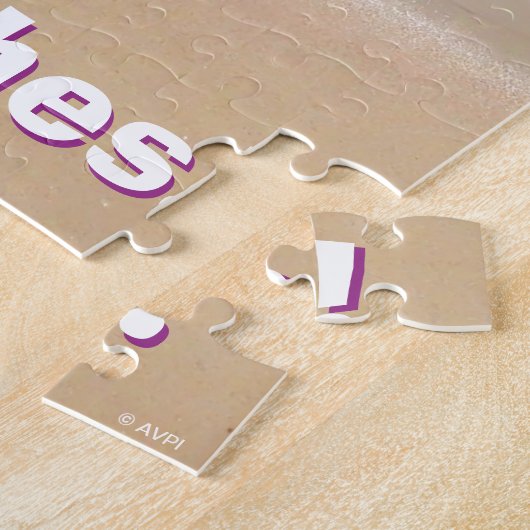 Flamingo mit innerer Tube Puzzle (Seite)