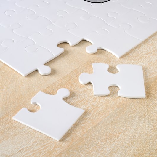 Flamingo mit Kaffee-Cup Puzzle (Seite)