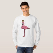 Flamingo mit Muffin T-Shirt (Vorne ganz)
