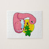 Flamingo mit Pool Puzzle (Horizontal)