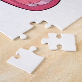 Flamingo mit Pool Puzzle (Seite)