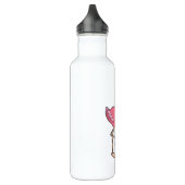 Flamingo mit Purse Edelstahlflasche (Links)