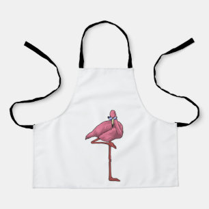 Flamingo mit Sonnenbrille Schürze
