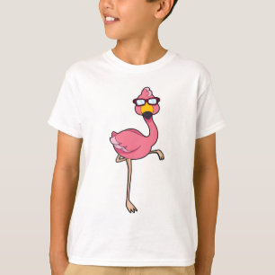 Flamingo mit Sonnenbrille T-Shirt