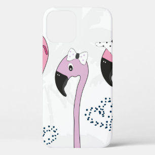 Flamingo mit Sonnenbrille und Hut im Sommer. schne Case-Mate iPhone Hülle