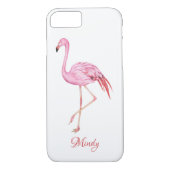 Flamingo Monogram Phone Case (Rückseite)