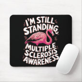 Flamingo Ms Bewusstsein Ich Stehe Noch Mousepad (Mit Mouse)