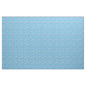 Flamingo Muster auf Summer Blue Stoff (Yard (91,4 cm))