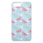 Flamingo-Muster Case-Mate iPhone Hülle (Rückseite)