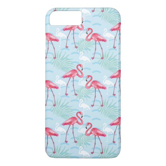Flamingo-Muster Case-Mate iPhone Hülle (Rückseite)