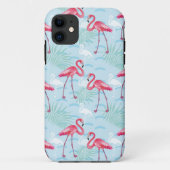 Flamingo-Muster Case-Mate iPhone Hülle (Rückseite)