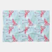 Flamingo-Muster Handtuch (Horizontal)