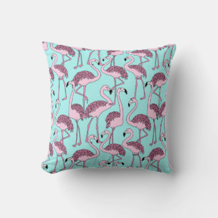 Flamingo-Muster Kissen