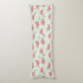 Flamingo Muster Kissen (Vorderseite Vertikal)