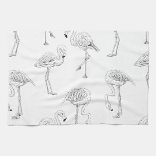 Flamingo-Muster Küchentuch