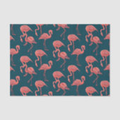 Flamingo-Muster Seidenpapier (Vorderseite)