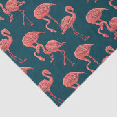 Flamingo-Muster Seidenpapier (Ausschnitt)
