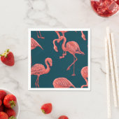 Flamingo-Muster Serviette (Beispiel)